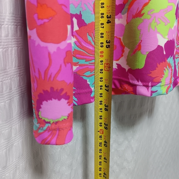 Jude Connally Pink Floral Sleeveless Dress Size L - Picture 5 of 8